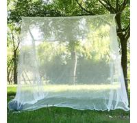 Mosquitera Para Acampar, Tienda Repelente De Viajes Para Interiores Y Exteriores, 4 Postes De Esquina, Dosel, Cortina, Cama, Cama Colgante,220x200x200cm