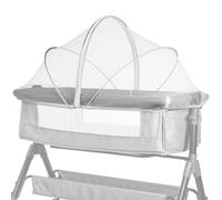 Mosquitera para Bebé Cuna Plegable Portátil Universal con Cremallera para Uso en Familiar y Viaje, 55cmx100cm