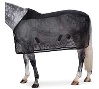 Mosquitera para Caballos, sábanas Ajustables para Caballos, protección UV y Mantas de Malla Transpirable para Reales, sábana con Hebilla, Mantas para Reales