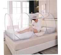 Mosquitera para Cama 75x35x35in Carpa mosquitera Plegable y Transpirable emergente con Puerta con Cremallera Carpa de ma