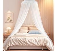 Mosquitera para Cama Grande,Mosquitera para Cama Matrimonio Individual,0.6x2.5x10.5M Mosquiteros para Cama,Protección Repelente contra Insectos para Todos los Tamaños