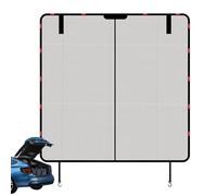 Mosquitera para coche, 140 cm, cortina parasol universal, malla de alta densidad, red para maletero antimosquitos, protección solar y privacidad, aislamiento térmico y para acampada/viajes en coche