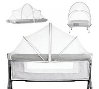 Mosquitera para Cuna de Bebé, Mosquitera para Cuna Universal, Mosq-uitera para Parque Infantil o Cuna, Mos-quitera Cuna Viaje, Red antiinsectos de Malla Fina para cun-as, para cunas y minicunas