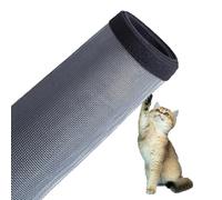 Mosquitera para gatos, mosquitera para balcón, protección de malla para seguridad de gatos, mosquitera antiarañazos, tamaño DIY (140 x 150 cm, A)