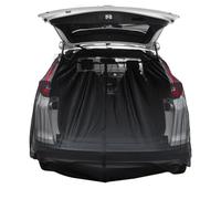 Mosquitera para portón trasero de coche, 180 x 150 cm, fijación magnética con cremallera, para SUV/furgoneta con marco ferromagnético, protección de privacidad y sol al acampar