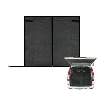 Mosquitera para portón trasero de coche - Mosquitera para portón trasero SUV | Cortina magnética antimoscas de 147 x 145 cm, cortina con red de encerada con protección UV para retiro - Retiro c