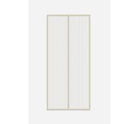 MOSQUITERA PARA PUERTA CON IMÁN GRIS 100CM X 210CM