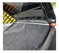 Mosquitera para puerta corredera para autocaravanas y furgonetas - Parasol de malla de nailon de alta densidad con acceso interior/exterior, protección UV y ventilación, B (L 180 x 150 cm)
