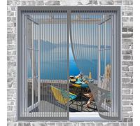Mosquitera para puerta de balcón, no requiere perforación, fácil de instalar, protección contra insectos para ventanas