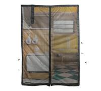 Mosquitera para puerta de caravana | Accesorios de repuesto para autocaravanas y SUV, ideal para camping y viajes por carretera; Proporciona privacidad y