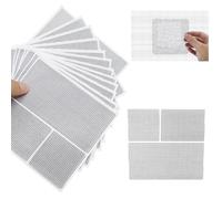 Mosquitera para reparación de ventanas, adhesivo fuerte, juego de reparación, protección contra insectos, reparación de ventanas, cinta de reparación de malla neta, cinta adhesiva para reparación de