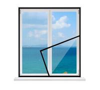 Mosquitera Para Ventana, 165x165cm Mosquitera Lavable Para Ventanas Con ProteccióN Antipolen, Sin Necesidad De Taladrar, Para Cocina, SalóN, Ventana Corredera, Negro