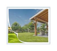 Mosquitera para ventana 50x70cm blanca, protección contra insectos, protección contra mosquitos, cortina contra moscas, para la mayoría de tipos de ventanas