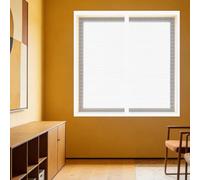 Mosquitera para Ventana 60 x 65 cm sin Taladrar Ni Atornillar Mosquiteras Magnética Anti Insectos Cierre Fácil de Limpiar para Balcón Corredera Terraza, Blanco