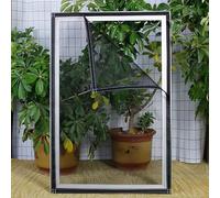 Mosquitera para ventana, 75 x 190 cm, sin taladrar, para pegar, se puede cortar individualmente