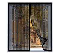 Mosquitera para Ventana Autoadhesiva 40 x 90 cm Fácil Instalación sin Taladrar, Fácil de Limpiar Pantalla Insectos Proteccn Magn¨¦Tica para Todas Las Ventanas, Negro