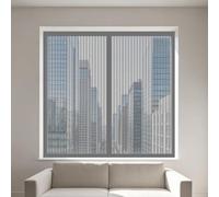 Mosquitera para Ventana Autoadhesiva 65 x 110 cm sin Taladrar Ni Atornillar Mosquitera Ventanas Adhesiva Fácil Instalación Adhesiva Adecuada para Decoración Del Hogar, Gris