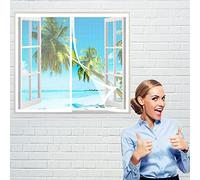 Mosquitera para ventanas magnéticas 105 x 115 cm Mosquiteras con Imán para Ventana Abatible Instalar Sin Taladrar para Prevenir Mosquitos y Insectos Anti-Mosquito, Blanco