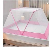 Mosquitera, plegable, sin fondo, portátil, para acampar y uso al aire libre, fácil instalación para cama de adulto y bebé, sofá, campo