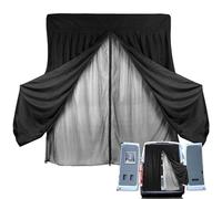 Mosquitera Portón Trasero Coche para Ford Transit Van MK7 2006-2013, Magnétique Cortina Protección Solar para Maletero Puerta Traser para Acampar al Aire Libre