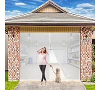 Mosquitera Puerta Magnetic, 60x180 cm Sin Huecos Pasar El Aire Cortina Protección para Puertas de Salón, Balcón, Corredor - Blanco H