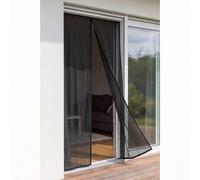 Mosquitera Puerta Magnética 101 x 271 cm Varios Tallas Cortina Mosquitera Magnética Montaje Fácil de Pegar Apto para Niños y Mascotas, Negro
