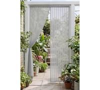 Mosquitera Puerta Magnética 225 x 171 cm Varios Tallas Mosquiteras para Puertas Montaje Fácil de Pegar Mantiene El Aire Fresco en El Interior, Gris