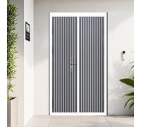 Mosquitera Puerta Magnetica 73 x 193 cm Se Cierra Automáticamente Mosquiteras Puertas Magneticas Fácil Instalación sin Taladrar para Puerta Exterior de Balcón/Patio, Blanco