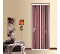 Mosquitera Puerta Magnetica 84 x 184 cm Cierre Automático Mosquitera Cortina Puerta Magnetica Fácil Instalación sin Taladrar para Dormitorio Cocina, Correderas Garaje, Blanco