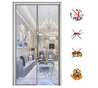 Mosquitera Puerta Magnetica, Adsorción Magnética Plegable Anti Mosquito Insecto Mosquitera, para Puertas de Salón Balcón Corredor