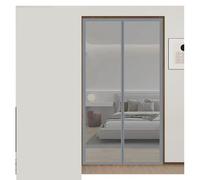 Mosquitera Puerta Magnetica Cortinas magnéticas, cierre automático, redes, puertas mosquiteras autoadhesivas for dormitorio, mosquitera for puerta para Patio(GRAY,W150cm x H230cm)