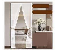 Mosquitera Puerta Magnetica Cortinas magnéticas, cierre automático, redes, puertas mosquiteras autoadhesivas for dormitorio, mosquitera for puerta para Patio(Beige,W100cm x H250cm)