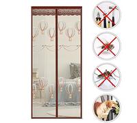 Mosquitera Puerta Magnetica Imanes,Mosquitera Magnética Dejar Pasar El Aire,Cierre Magnético Automático Cortina Mosquitera Para Puertas W 150x220cm(59x87inch)