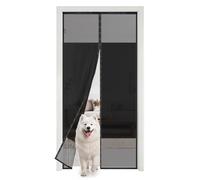 Mosquitera Puerta Magnetica Privacidad Protección Durante el Día, 80x200cm Cierre Automático Mosquiteras Puertas Paso del Aire Fresco Cortina Antimoscas para Puerta Sala de Estar Dormitorio Terraza