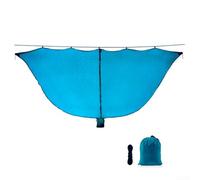 Mosquitera transpirable para acampar y camas colgantes Portátil y ligero Protector de insectos (azul)