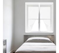Mosquitera Ventana 60 x 125 cm Protección Contra Mosquitos y Moscas Mosquiteras Magnética Anti Insectos Cierre Fácil de Limpiar para Balcón Corredera Terraza, Blanco