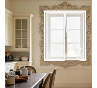 Mosquitera Ventana 70 x 130 cm Imanes Se Cierran Automáticamente Mosquitera Magnética Ventanas Fácil de Ensamblar Autoadhesivo para Balcón Corredera Terraza, Blanco
