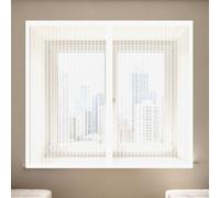 Mosquitera Ventana 75 x 145 cm Mantiene Insectos, Moscas y Mosquitos Fuera Mosquitera Ventanas Adhesiva Lavables para Ventanasde Balcón, Ventanasde Patio, Sala, Blanco