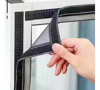 Mosquitera Ventana 90x110cm - Malla Ajustable con Adhesivo para Ventanas Contra Insectos y Moscas