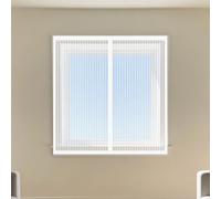 Mosquitera Ventana Magnetica 135 x 65 cm Protección Contra Mosquitos y Moscas Mosquitera Magnética Ventana Fácil de Ensamblar Autoadhesivo para Balcón Corredera Terraza, Blanco