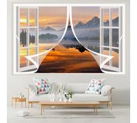 Mosquitera Ventana Magnetica 222 x 145 cm Mantiene El Aire Fresco, Cierre Automático, Malla Fina, Transpirable Mosquitera Magnético para Múltiples Tipos de Ventana, Blanco
