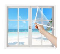 Mosquiteras Enrollables Gatos 80x115cm Blanco Pantalla de ventana Mosquito Net For Door Protector Ventana