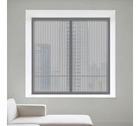 Mosquiteras Magneticas 50 x 125 cm sin Taladrar Ni Atornillar Mosquiteras Fácil de Limpiar Adecuada para Decoración Del Hogar, Gris