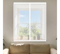 Mosquiteras Magneticas 80 x 135 cm Diseño de Malla Ultrafina Que Evita La Entrada de Insectos Pequeños. Mosquitera Ventana Lavables Adecuada para Decoración Del Hogar, Blanco
