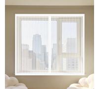 Mosquiteras Magneticas 80 x 95 cm Protección Contra Mosquitos y Moscas Mosquitera sin Taladrar Fácil de Ensamblar Autoadhesivo para Balcón Corredera Terraza, Blanco