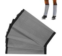 Mosquiteras para Caballos - Juego de 4 mosquiteras para Caballos, Vendas Reutilizables para piernas de Caballo, mosquiteras duraderas, minimiza la Fatiga de Las piernas y Reduce