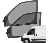 Mosquiteras para Puerta Delantera para FIAT Ducato/Peugeot Boxer/Citroen Relay 2006-2025, Protección contra Mosquitos, Transpirable para Viajes de Camping, Car Living Essentials