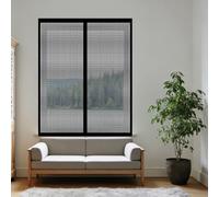 Mosquiteras para Ventanas 60 x 65 cm Protección Contra Mosquitos y Moscas Mosquitera Ventana Fácil Instalación Adhesiva para Exterior Jardín Balcón Salón Casa Tienda, Negro