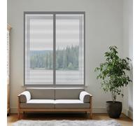 Mosquiteras para Ventanas 75 x 165 cm Protección Contra Mosquitos y Moscas Mosquitera Ventana Fácil Instalación Adhesiva para Exterior Jardín Balcón Salón Casa Tienda, Gris