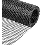 Mosquiteras para Ventanas, Tela Mosquitera por Metros, Tela Mosquitera Ajustable, Mosquitera Enrollable Ventana, Fibra de Vidrio Mosquitera Ventana de Insectos de la Protección (Negro, 150x500cm)
